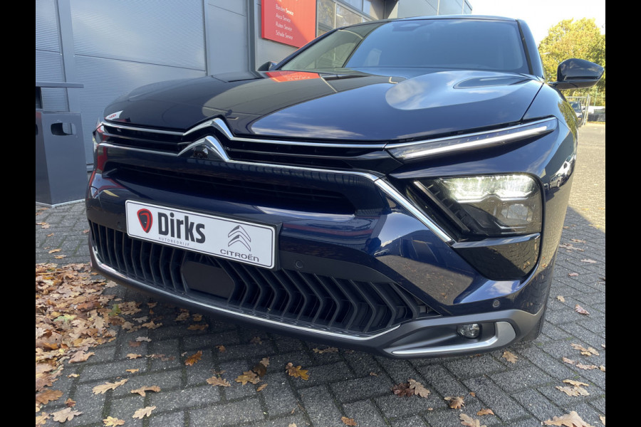 Citroën C5 X 225pk Hybrid Shine Pack (Elektrisch Schuifdak - Leder incl verwarming/geheugen - HiFi - Elektrische Klep - 360gr Camera - Adapti