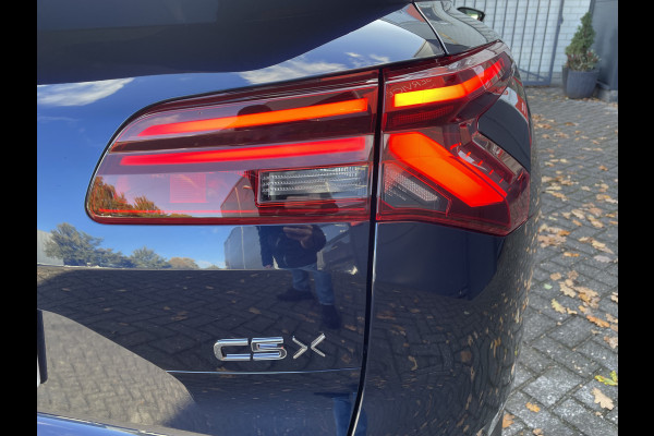 Citroën C5 X 225pk Hybrid Shine Pack (Elektrisch Schuifdak - Leder incl verwarming/geheugen - HiFi - Elektrische Klep - 360gr Camera - Adapti