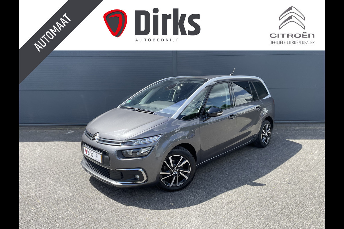 Citroën Grand C4 Spacetourer 130pk Shine (Trekhaak - Camera - Keyless Entry - Parkeersensoren V+A - Dodehoek detectie - Automatisch Parkeren - Navigatie - Ap