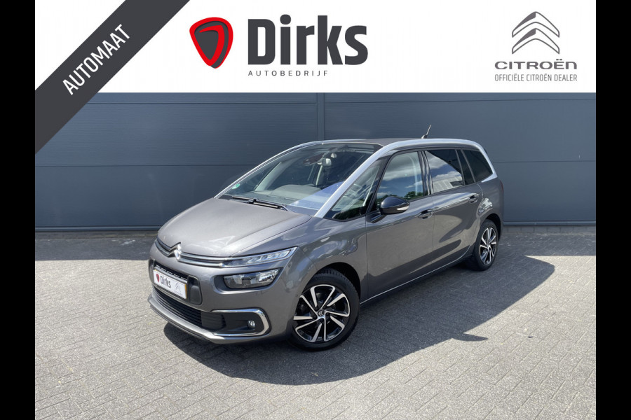 Citroën Grand C4 Spacetourer 130pk Shine (Trekhaak - Camera - Keyless Entry - Parkeersensoren V+A - Dodehoek detectie - Automatisch Parkeren - Navigatie - Ap