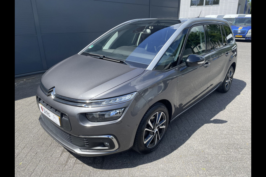 Citroën Grand C4 Spacetourer 130pk Shine (Trekhaak - Camera - Keyless Entry - Parkeersensoren V+A - Dodehoek detectie - Automatisch Parkeren - Navigatie - Ap