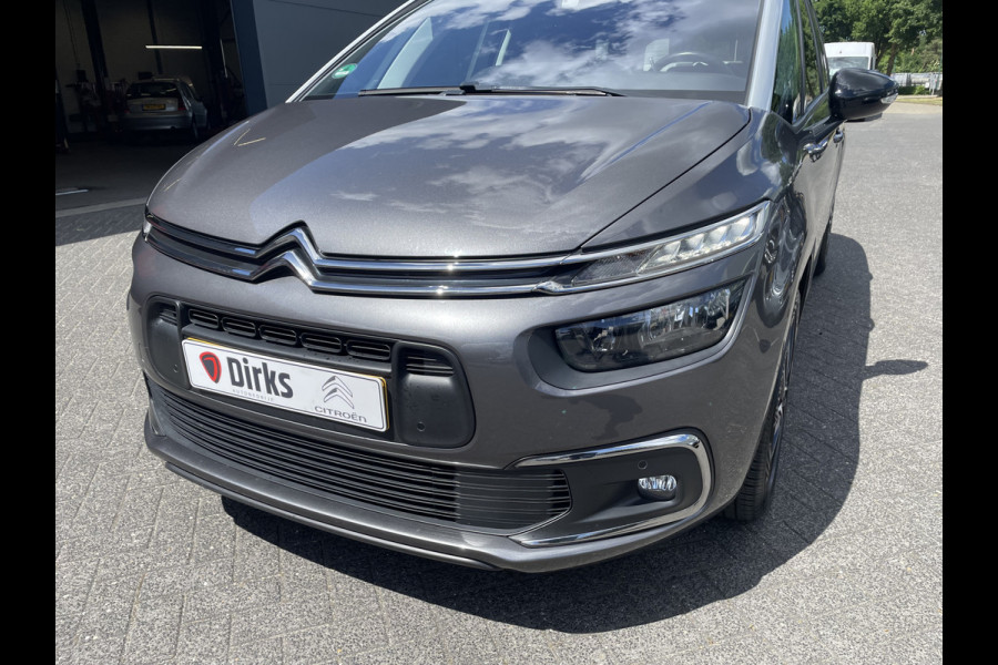 Citroën Grand C4 Spacetourer 130pk Shine (Trekhaak - Camera - Keyless Entry - Parkeersensoren V+A - Dodehoek detectie - Automatisch Parkeren - Navigatie - Ap
