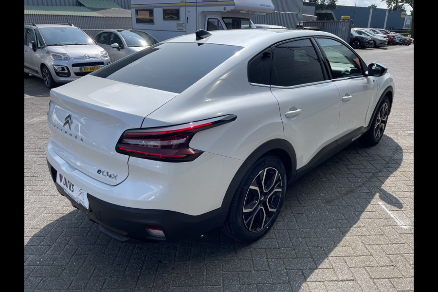 Citroën Ë-C4 X Shine Pack (Elektrisch Schuifdak - Leder - Camera - Parkeersensoren V+A - Stoelverwarming)