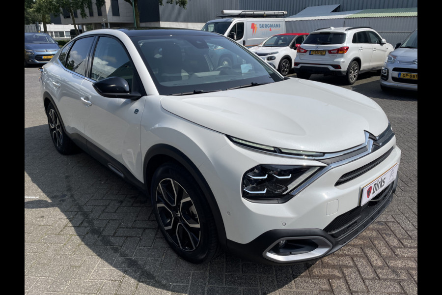 Citroën Ë-C4 X Shine Pack (Elektrisch Schuifdak - Leder - Camera - Parkeersensoren V+A - Stoelverwarming)