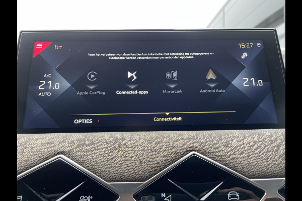 DS DS 3 100pk Performance Line (Camera - Stoelverwarming - Automatische Airco - Navigatie - Apple Carplay)