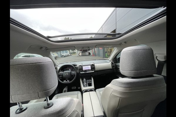 Citroën C5 Aircross 180pk Shine (Elektrisch Schuifdak - Trekhaak - Leder - Stoelverwarming - 360gr Camera - 19" - Grip Controle - Elektrische Klep)