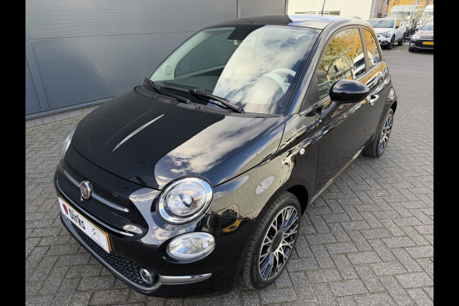 Fiat 500 70pk Hybrid Dolcevita (Automatische Airco - Navigatie - 16" velgen - Panoramadak - Apple Carplay - Parkeersensoren - Leder/stof)