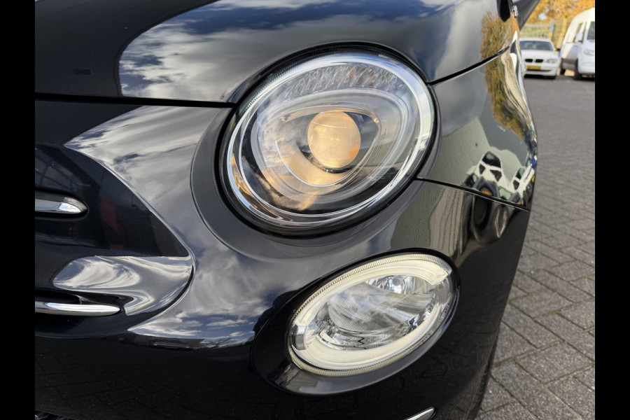 Fiat 500 70pk Hybrid Dolcevita (Automatische Airco - Navigatie - 16" velgen - Panoramadak - Apple Carplay - Parkeersensoren - Leder/stof)