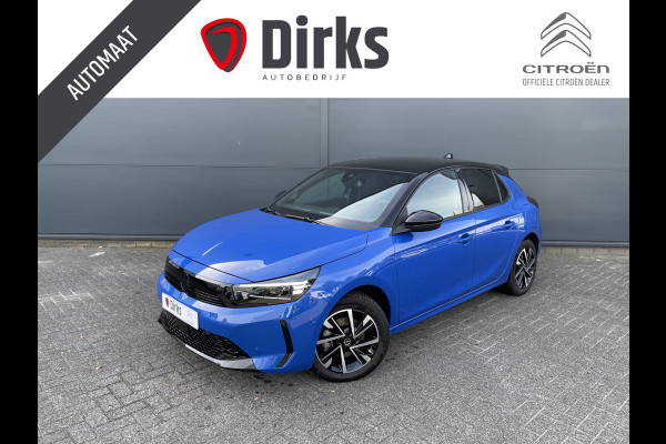Opel Corsa 130pk GS (Panoramadak - Camera - Keyless Entry - Stoel-/-stuurverwarming - Parkeersensoren V+A - LED - Automatische Airco - Navi