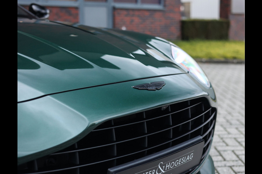 Aston Martin DB12 Volante 4.0 V8 | Green over tan - B&W
