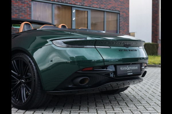 Aston Martin DB12 Volante 4.0 V8 | Green over tan - B&W