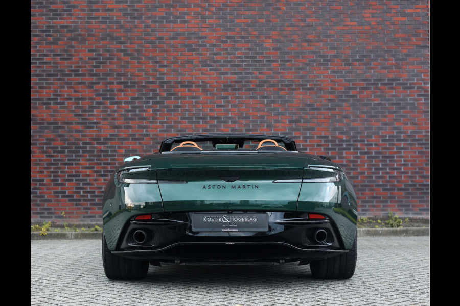 Aston Martin DB12 Volante 4.0 V8 | Green over tan - B&W