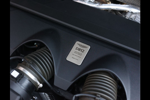 Aston Martin DB12 Volante 4.0 V8 | Green over tan - B&W