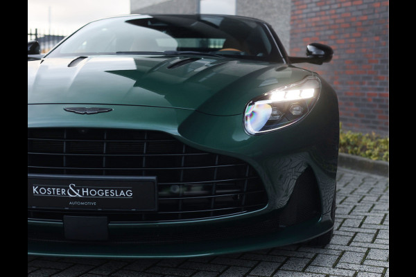 Aston Martin DB12 Volante 4.0 V8 | Green over tan - B&W