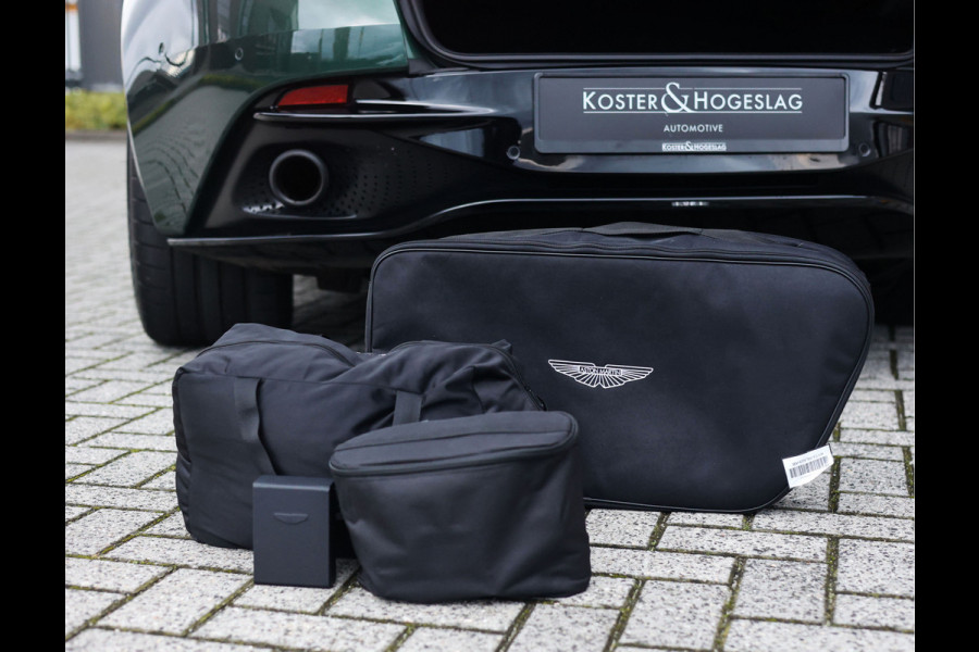 Aston Martin DB12 Volante 4.0 V8 | Green over tan - B&W