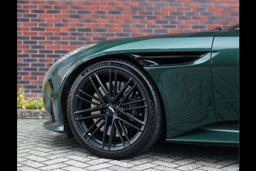 Aston Martin DB12 Volante 4.0 V8 | Green over tan - B&W