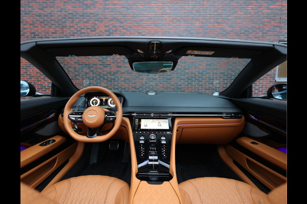 Aston Martin DB12 Volante 4.0 V8 | Green over tan - B&W