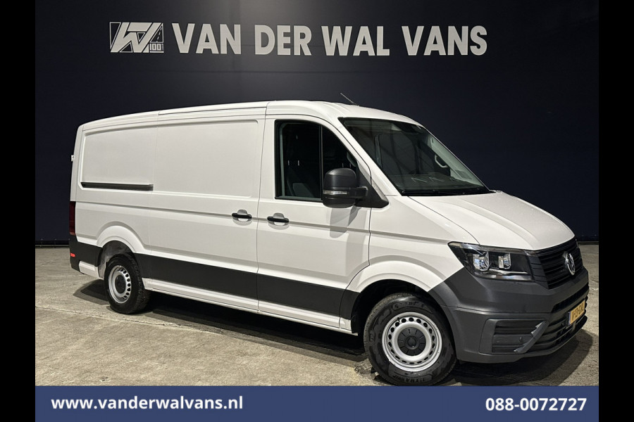 Volkswagen Crafter 2.0 TDI 140pk L3H2 (oude L2H1) Euro6 Airco | Navigatie | Apple Carplay | Android auto parkeersensoren, 3000kg trekvermogen