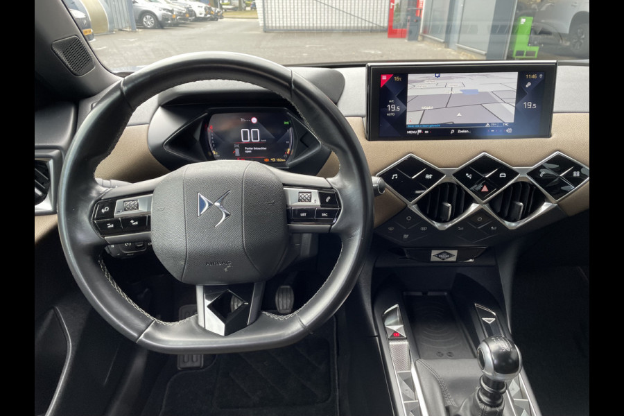 DS Ds 3 Crossback 100pk Business (Naviatie - Automatische Airco - 17" incl 4S - Apple Carplay - Parkeersensoren)