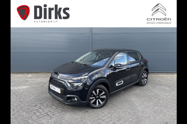 Citroën C3 110pk Max (Keyless Entry - Camera - Navigatie - Automatische Airco - Apple Carplay - LED)