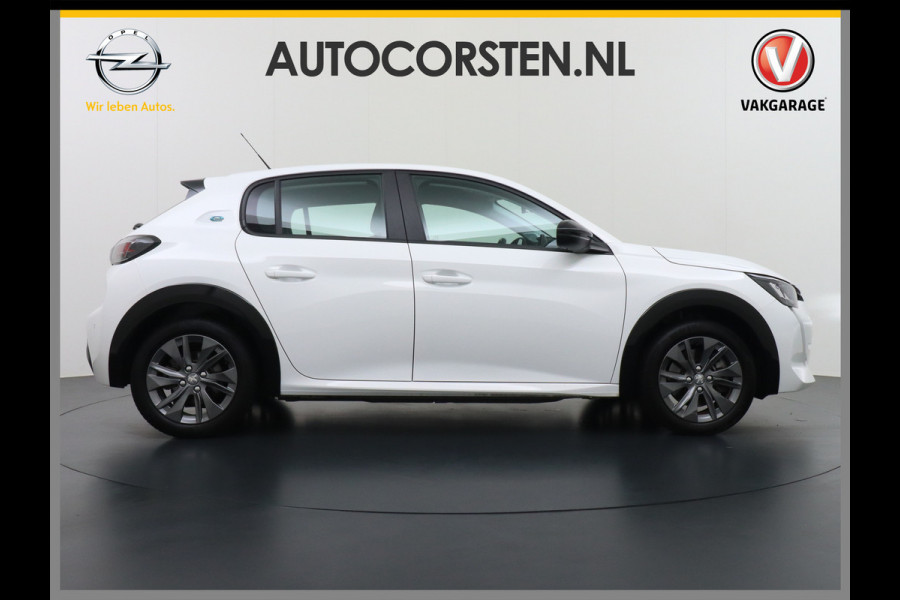 Peugeot e-208 EV 50kWh SOH 92% Navi Pdc Apple Carplay Android Auto Ecc Cruise Control Active Pack DAB+ Bluetooth Led Lmv Keyless Bluetooth Connected services 1e Eigenaar Origineel Nederlandse Auto