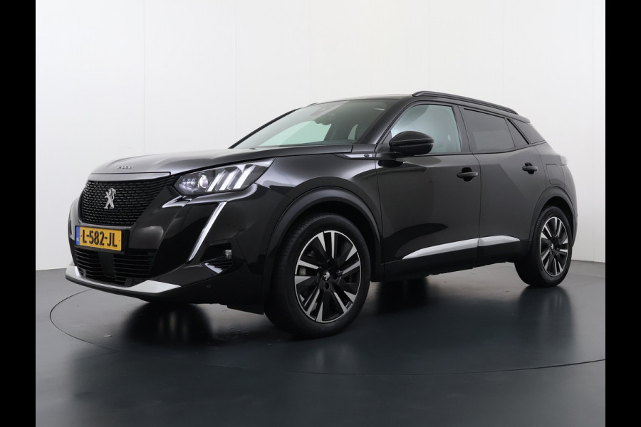 Peugeot e-2008 EV GT Pack 50kWh SOH 90% Pano-Dak+Schuifdak Apple Carplay Android Auto Navi Ecc Adap.Cruise 360°Camera Stoelverwarming Blindspot Privacy Glas Lmv 18" Lane Assist Keyless Bluetooth Pack Safety Plus 1e Eigenaar 100% Dealeronderhouden Origineel Nederlandse Auto
