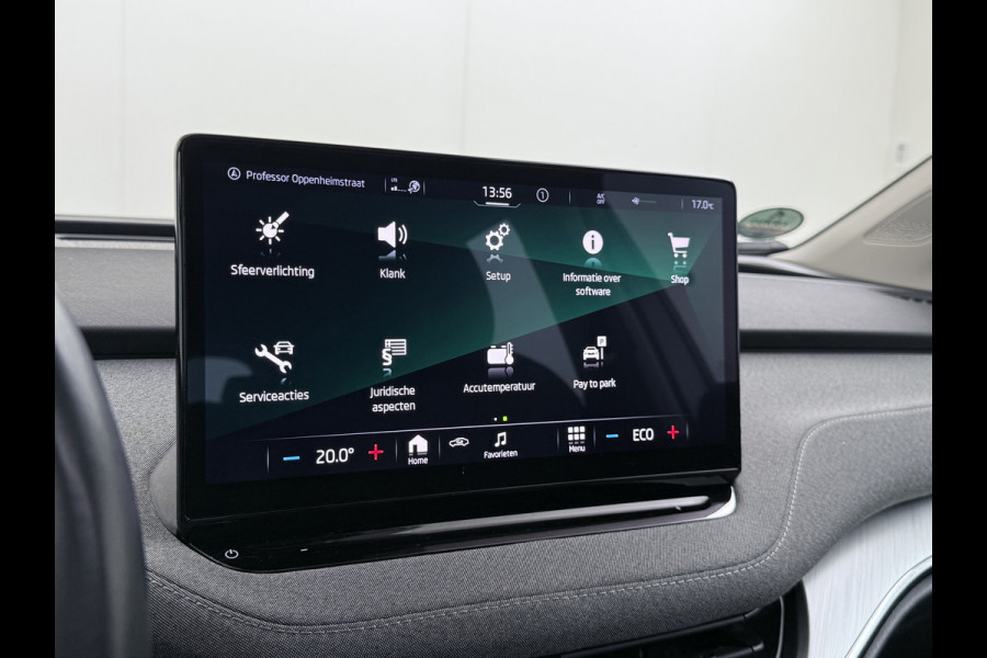 Škoda ENYAQ iV 60 Pano-Dak Camera Trekhaak Navi Ecc Apple Carplay Android Auto Cruise Control Pdc DAB Lmv 19" Keyless Led Connected services SOH 89%  Origineel Nederlandse Auto