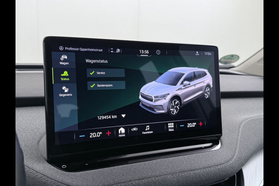 Škoda ENYAQ iV 60 Pano-Dak Camera Trekhaak Navi Ecc Apple Carplay Android Auto Cruise Control Pdc DAB Lmv 19" Keyless Led Connected services SOH 89%  Origineel Nederlandse Auto