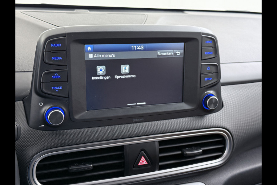 Hyundai Kona EV 64kWh Leer Warmtepomp Camera Adap. Cruise + stop&go Apple Carplay Android Comfort Ecc Pdc Navi* Isofix DAB Led Lmv 17" Lane Assist FCA Keyless 1e Eigenaar Origineel Nederlandse Auto