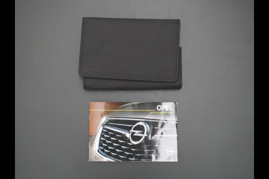 Opel CORSA-E 50kWh Leer Pano-dak 360°Camera Elegance Zwart Dak Navi Ecc Apple Carplay Android Auto Cruise Control SOH 90% Stoel+Stuurverwarming DAB+ Pdc Lmv Led Origineel Nederlandse Auto