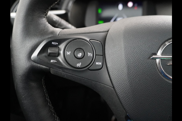 Opel CORSA-E 50kWh Leer Pano-dak 360°Camera Elegance Zwart Dak Navi Ecc Apple Carplay Android Auto Cruise Control SOH 90% Stoel+Stuurverwarming DAB+ Pdc Lmv Led Origineel Nederlandse Auto