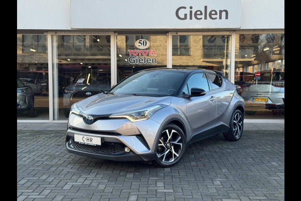 Toyota C-HR 1.8 Hybrid Bi-Tone Plus | JBL, LED Pakket, Dodehoekherkenning, Navigatie, Parkeersensoren, Stoelverwarming, Keyless, 18 inch