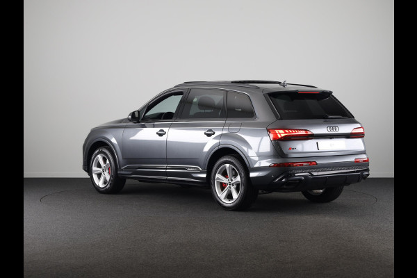 Audi Q7 55 TFSI e quattro Pro Line S 394pk Panoramadak, adaptive cruisecontrol, B&O soundsysteem, optiekpakket zwart Plus