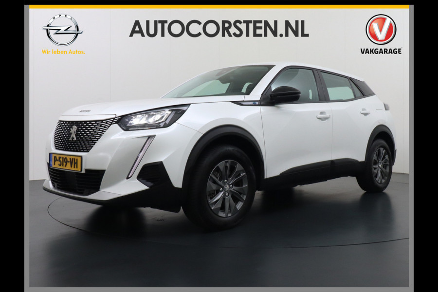 Peugeot e-2008 EV Active Pack 50kWh Navi Ecc Apple Carplay Android Auto Cruise Control Keyless DAB+ Bluetooth Led Connected services Verkeersbord detectie 1e Eigenaar Origineel Nederlandse Auto