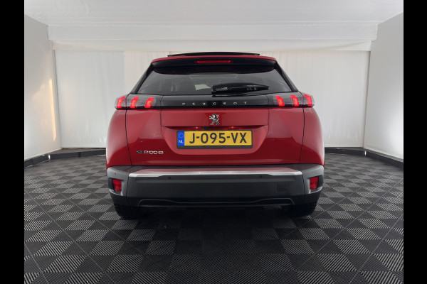 Peugeot e-2008 EV Allure 50 kWh [ 3-Fase ] {SOH-84%} (INCL.BTW) *PANO | LEATHER-FABRIC | FULL-LED | SPORT-SEATS | DIGI-COCKPIT | CAMERA | KEYLESS | PRIVACY-GLASS | NAVI-FULLMAP | ECC | PDC | CRUISE | 17''ALU*