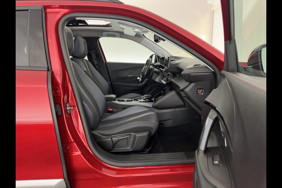 Peugeot e-2008 EV Allure 50 kWh [ 3-Fase ] {SOH-84%} (INCL.BTW) *PANO | LEATHER-FABRIC | FULL-LED | SPORT-SEATS | DIGI-COCKPIT | CAMERA | KEYLESS | PRIVACY-GLASS | NAVI-FULLMAP | ECC | PDC | CRUISE | 17''ALU*