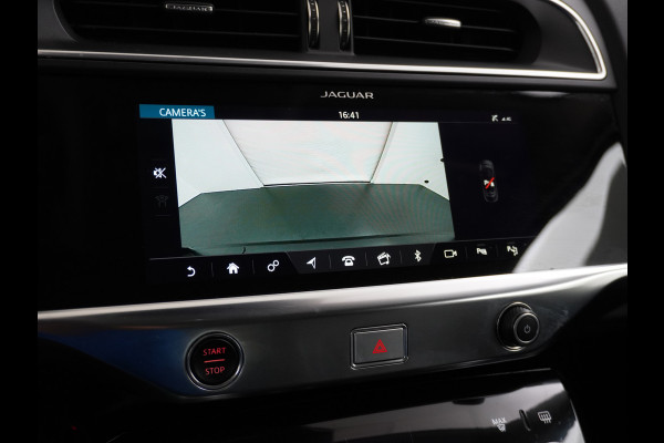 Jaguar I-PACE EV400 400pk SE 90kWh AWD Leer+Elektr. Meridian®-Audio Apple Carplay Android Auto Navi Led-v+a Ecc Camera Cruise Control Keyless Pdc Lmv Led Bordherkenning Elektrische-Achterklep koplampreiniging Lane-Assist App-Connect ECT Voorverwarming/koeling WiFi DigiDash DAB 4WD 1e Eigenaar Origineel Nederlandse Auto € 90.000 nieuw!