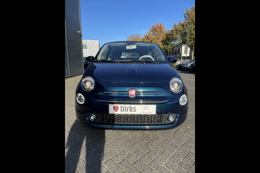 Fiat 500C 86pk Lounge (Navigatie - Leder - Stoelverwarming - Apple Carplay - Airco - Cruise Controle - 15"velgen)