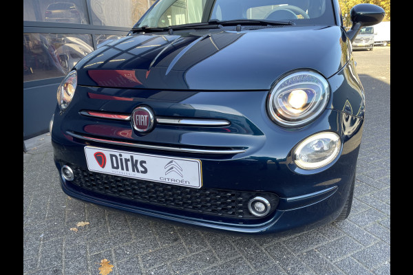 Fiat 500C 86pk Lounge (Navigatie - Leder - Stoelverwarming - Apple Carplay - Airco - Cruise Controle - 15"velgen)