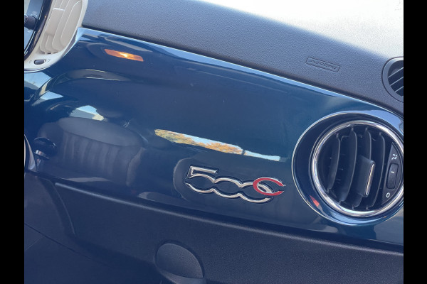 Fiat 500C 86pk Lounge (Navigatie - Leder - Stoelverwarming - Apple Carplay - Airco - Cruise Controle - 15"velgen)