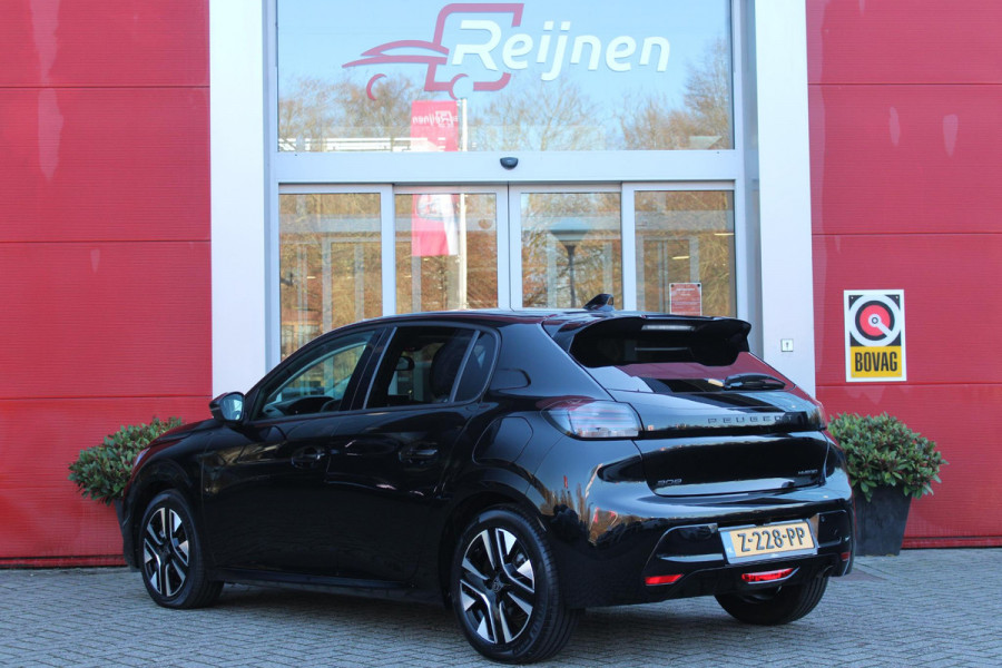 Peugeot 208 Hybrid 110PK e-DCS6 ALLURE | NAVIGATIE | DRAADLOZE APPLE CARPLAY/ANDROID AUTO | DAB+ RADIO | CLIMATE CONTROL | ADAPTIVE CRUISE CONTROL | VERKEERSBORDEN HERKENNING | ACHTERUITRIJ CAMERA | LICHTMETALEN VELGEN 16" |