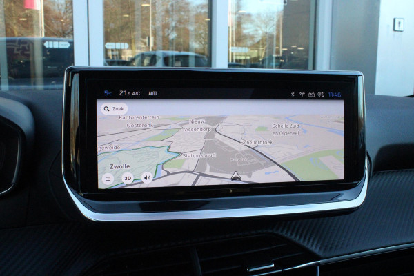 Peugeot 208 Hybrid 110PK e-DCS6 ALLURE | NAVIGATIE | DRAADLOZE APPLE CARPLAY/ANDROID AUTO | DAB+ RADIO | CLIMATE CONTROL | ADAPTIVE CRUISE CONTROL | VERKEERSBORDEN HERKENNING | ACHTERUITRIJ CAMERA | LICHTMETALEN VELGEN 16" |