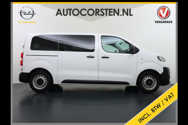 Peugeot e-Expert EV 50kWh 9-Persoons Airco Navi* Apple Carplay Android Auto Cruise Control 3 Zitrijen Dab+ Schuifdeur Privacy Glas Achterdeuren 1e Eigenaar Origineel Nederlandse Auto