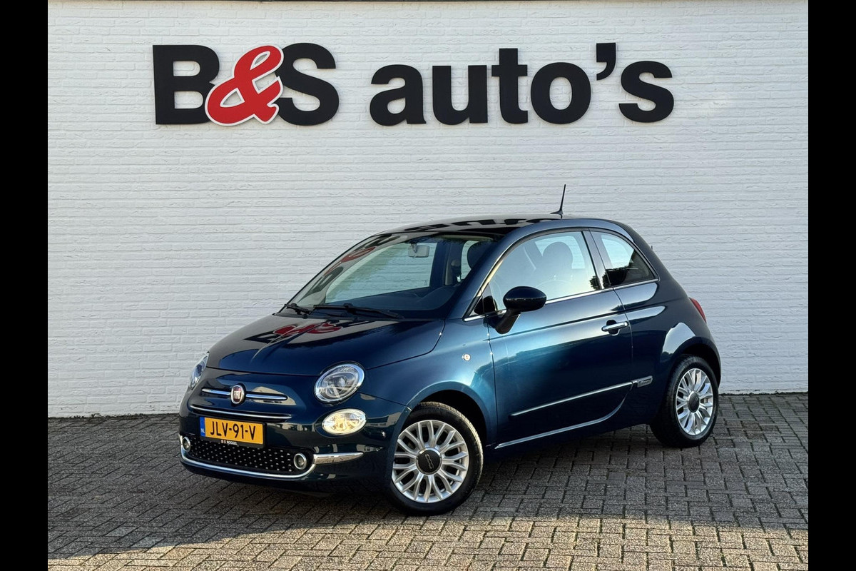 Fiat 500 1.2 Lounge Airco Cruise control Bluetooth Elektrisch bedienbare ramen en spiegels Pano