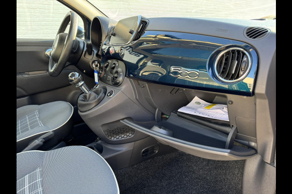 Fiat 500 1.2 Lounge Airco Cruise control Bluetooth Elektrisch bedienbare ramen en spiegels Pano