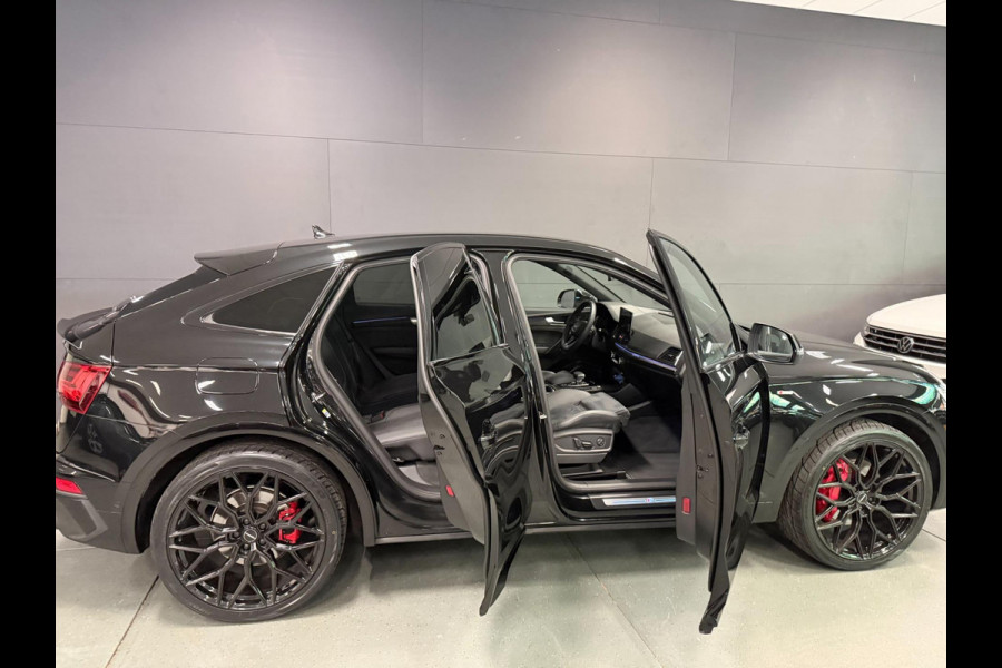 Audi Q5 Sportback 55 TFSI e SQ5 22'' 367PK BLACK-LINE H-UP/B&O/V-COCKPIT/DAB/SFEERVERLICHTING///