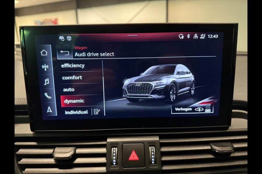 Audi Q5 Sportback 55 TFSI e SQ5 22'' 367PK BLACK-LINE H-UP/B&O/V-COCKPIT/DAB/SFEERVERLICHTING///