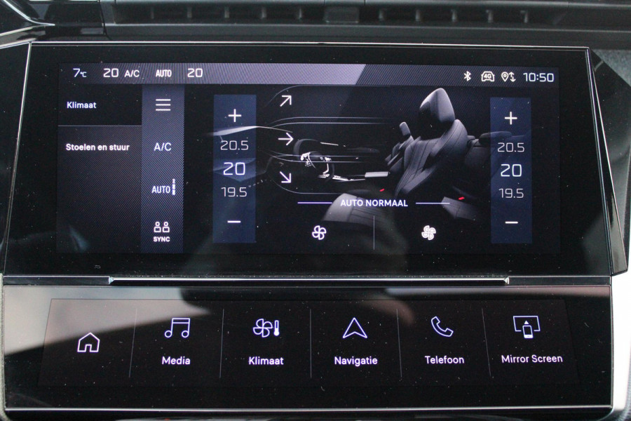 Peugeot 308 1.2 Hybrid 145PK E-DCS6 Allure | AGR STOEL | STOEL EN STUUR VEWARMING | KEYLESS ENTRY/START | DRAADLOZE APPLE CARPLAY/ANDROID AUTO | NAVIGATIE | CLIMATE CONTROL | LICHTMETALEN VELGEN 17" | LED KOPLAMPEN | ACHTERUITRIJCAMERAA | ADAPTIVE CRUISE CONTROL | DRAADLOZE TELEFOONLADER |