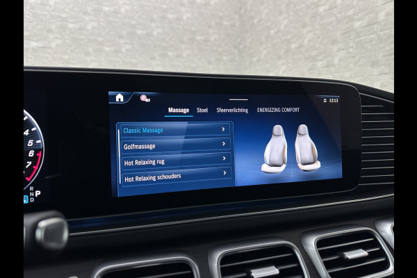 Mercedes-Benz GLE AMG 53 Hybrid 4MATIC+ | Panorama | Massage | Soft-Close | Carbon | ACC | 360 Camera | Stoelventilatie | Head-Up | Burmester | Trekhaak | Stoelverwarming V+A | 4-Zone Clima | AMG Drive-Unit | ISO & Infra-Rood Glas | 22 Inch | Keyless-Go | Memory | Luchtvering | Parfumering | Carplay | Stuurverwarming | Rij assistent pakket + | Bekerhouder Clima | Draadloos Laden |