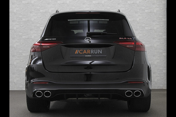 Mercedes-Benz GLE AMG 53 Hybrid 4MATIC+ | Panorama | Massage | Soft-Close | Carbon | ACC | 360 Camera | Stoelventilatie | Head-Up | Burmester | Trekhaak | Stoelverwarming V+A | 4-Zone Clima | AMG Drive-Unit | ISO & Infra-Rood Glas | 22 Inch | Keyless-Go | Memory | Luchtvering | Parfumering | Carplay | Stuurverwarming | Rij assistent pakket + | Bekerhouder Clima | Draadloos Laden |